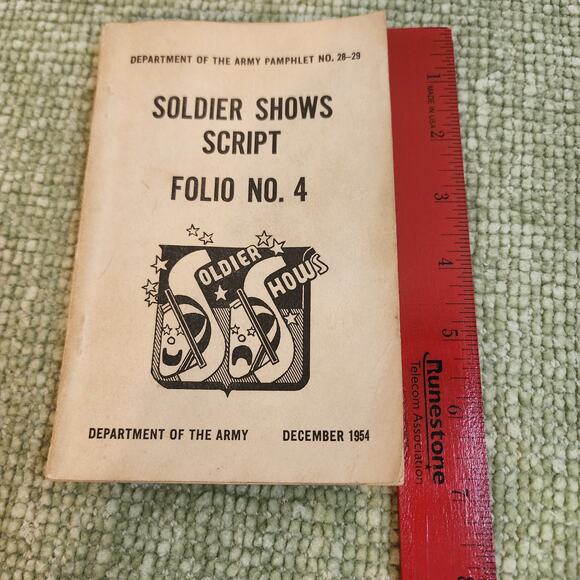 1943 Soldier Shows Guide Volume X WWII US Army Theater Book Infantry Journal - Picture 3 of 13